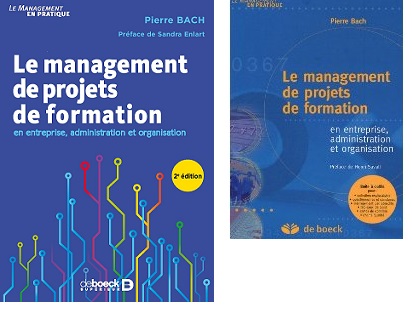 Couverture Mangagement de projet de formation